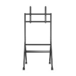 Aisens Supporto da pavimento ECO con ruote - 1 ripiano per schermo interattivo/TV 80 kg da 37-86 - Colore nero - immagine 2