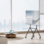 Aisens Supporto da pavimento ECO con ruote - 1 ripiano per schermo interattivo/TV 80 kg da 37-86 - Colore nero - immagine 5