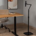 Aisens Supporto da pavimento universale regolabile (3 perni) per tablet - Colore nero - immagine 4