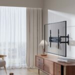 Aisens Supporto ECO girevole - inclinabile e livellabile per monitor/TV 35 kg da 37-70 - Colore nero - immagine 4