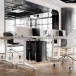 Aisens Supporto regolabile in altezza per CPU sotto la scrivania - Colore nero/argento - immagine 5