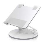 Aisens Supporto da tavolo girevole regolabile per laptop/tablet 7"-13" - Colore argento - immagine 2