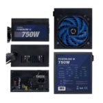Coolbox PowerLine III 750W Alimentatore 750W ATX 12V V2.31 - PFC attivo - Ventola 120 mm - immagine 2