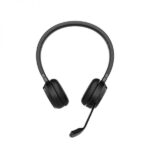 Jabra Evolve 65 TE UC Stereo Cuffie con microfono Bluetooth - Cancellazione del rumore - Autonomia fino a 12 ore - Archetto regolabile - Comandi sulle cuffie - Colore nero - immagine 2