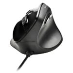 NGS Samsara Mouse ergonomico verticale Laser 3200 dpi - 5 pulsanti - Silenzioso - Colore nero - immagine 2