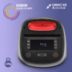 NGS Wild Swag Go Altoparlante portatile 80W TWS Bluetooth 5.0 - Autonomia fino a 10 ore - USB e Aux In - Illuminazione LED - Colore nero - immagine 4