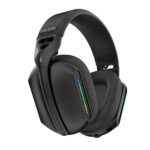 Coolsound Auricolari Gaming G11 Bluetooth - Illuminazione RGB - Colore Nero - immagine 2