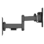 Cromad Supporto a parete con braccio articolato per TV da 13"-32" - Girevole, inclinabile e con doppia estensione - Peso massimo 20 kg - VESA 100x100 - immagine 3