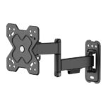 Cromad Supporto a parete con braccio articolato per TV da 13"-32" - Girevole, inclinabile e con doppia estensione - Peso massimo 20 kg - VESA 100x100 - immagine 4