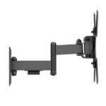 Cromad Supporto a parete con braccio articolato per TV da 13"-43" - Girevole, inclinabile e doppia estensione - Peso massimo 20 kg - VESA 200x200 - immagine 3