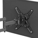 Cromad Supporto a parete con braccio articolato per TV da 13"-43" - Girevole, inclinabile e doppia estensione - Peso massimo 20 kg - VESA 200x200 - immagine 4