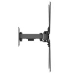 Cromad Supporto a parete con braccio articolato per TV da 13"-55" - Girevole, inclinabile ed estensibile - Peso massimo 25 kg - VESA 400x400 - immagine 3