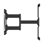Cromad Supporto a parete con doppio braccio articolato per TV da 37"-75" - Girevole, inclinabile ed estensibile - Peso massimo 60 kg - VESA 400x400 mm - immagine 4