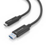 Cavo USB3.2 GEN2x1 10GBPS AOC Solo dati - USB-A a USB-C - 15 m - Colore nero - immagine 4
