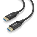 Cavo HDMI V2.1 AOC Ultra High Speed - HEC 8K@60HZ 4K@120HZ 4:4:4 48GBPS - 15 m - Colore nero - immagine 4