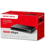 Mercusys Switch 8 porte Gigabit RJ45 10/100/1000Mbps con auto-negoziazione - Plug & Play - Tecnologia verde - immagine 5