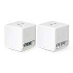 Mercusys H60X Sistema Wi-Fi 6 Mesh AX1500 Dual Band - 2 unità Halo - Copertura fino a 350 m² - Colore bianco - immagine 2