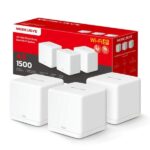 Mercusys H60X Sistema Wi-Fi 6 Mesh AX1500 Dual Band - 3 unità Halo - Copertura fino a 550 m² - Colore bianco - immagine 4