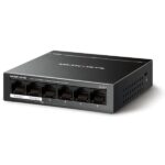 Mercusys Switch 6 porte RJ45 10/100Mbps - 4 porte PoE - Portata fino a 250 m in modalità estesa - Custodia in metallo - immagine 2