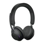 Jabra Evolve2 65 MS Stereo Cuffie con microfono Bluetooth - Cancellazione del rumore - Autonomia fino a 37 ore - Archetto regolabile - Comandi sulle cuffie - Colore nero - immagine 3