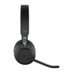 Jabra Evolve2 65 MS Stereo Cuffie con microfono Bluetooth - Cancellazione del rumore - Autonomia fino a 37 ore - Archetto regolabile - Comandi sulle cuffie - Colore nero - immagine 4