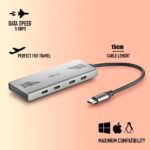 NGS Wonder 4-C Hub USB-C 4 in 1 - 4x USB-C - Velocità di trasmissione fino a 5 Gbps - immagine 4