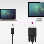 Nanocable Cavo convertitore da USB-C a VGA - USB-C/M-Hdb15/M - 1,8 m - Colore nero - immagine 4