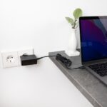 Tooq Caricabatterie portatile GaN USB-C/PD 45W - Cavo da 1,80 m - Colore nero - immagine 4