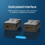 Vention Pack 2 Adattatore HDMI femmina a HDMI femmina 4K 2.0 - Colore nero - immagine 5