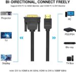 Cavo Vention DVI maschio a HDMI maschio - 5 m - Colore nero - immagine 2