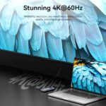 Vention Docking Station 9 in 1 USB-C a 2xHDMI/2xUSB3.0/USB 2.0/RJ45/SD/TF/PD 100W - 0,15 m - Colore grigio - immagine 5