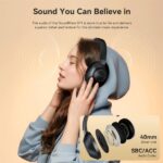 Vention SoundMate S11 Cuffie Bluetooth 5.3 - 20 ore di autonomia - Microfono - Colore nero - immagine 4