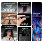 Vention Levalier Microfono Clip Wireless USB-C - Cancellazione avanzata del rumore - Batteria 30 ore - Portata 300 m - Colore nero - immagine 3