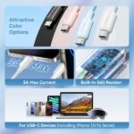 Cavo Vention da USB-C 2.0 a USB-A 3A 60W - 2 m - PVC - Colore bianco - immagine 2