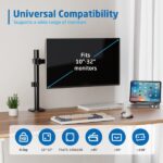 Ewent Supporto per monitor da 13-34"- VESA massimo 100x100 - Peso massimo 9 kg - Colore nero - immagine 2