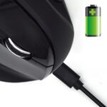 Mouse wireless Ewent 2,4 Hz - Mouse verticale ergonomico - DPI selezionabile 800-1200-2400 dpi - Batteria ricaricabile al litio 400 mAh - Colore nero - immagine 5