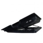 Supporto per laptop Ewent - Ventola grande silenziosa fino a 17" - 2 porte USB - Colore nero - immagine 4