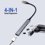 Ewent Hub USB3.2 - 1 USB-A - 1 porta USB 3.2 - 3 porte USB 2.0 - immagine 3