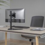 Ewent Supporto da scrivania per 1 monitor fino a 34" - VESA massimo 100x100 - fino a 8 kg - Colore nero - immagine 4