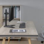 Ewent Supporto da scrivania per 1 monitor fino a 34" - VESA massimo 100x100 - fino a 8 kg - Colore nero - immagine 5