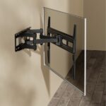 Ewent Supporto a parete per TV da 37" a 80" - Movimento completo - 3 perni - VESA massimo 600x400 - Colore nero - immagine 3