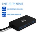 Ewent Hub USB3.2 Gen 1 USB-A a 4 porte - Alimentato tramite USB - Colore nero - immagine 2