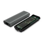 Ewent Box esterno USB 3.2 - SSD USB-C senza viti - Cavo USB C-C e USB C-A - Colore grigio - immagine 4