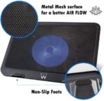 Ewent Supporto per laptop - 1 ventola silenziosa fino a 15,6" - Colore nero - immagine 3