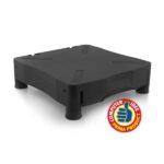 Ewent Sollevatore per monitor - Cassetto portaoggetti - Colore nero - immagine 3
