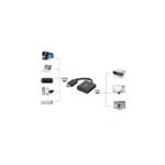 Ewent EW9864 Convertitore da HDMI a VGA con audio - Risoluzione massima 1920 x 1200 - Colore nero - immagine 3
