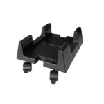Ewent EW1290 Supporto regolabile con ruote per computer - Tra 15,5 e 25,5 cm - Max 8 kg - Colore nero - immagine 4