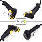 Ewent EW3400 Lettore di codici a barre 1D laser - Connettore USB - 150 letture al secondo - Base vivavoce - Colore nero - immagine 5