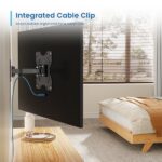 Ewent EW1521 Supporto a parete per TV - Movimento completo - fino a 43" - 30 kg - Colore nero - immagine 5