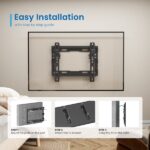 Ewent EW1506 Supporto a parete fisso per TV - fino a 42" - 35 kg - Colore nero